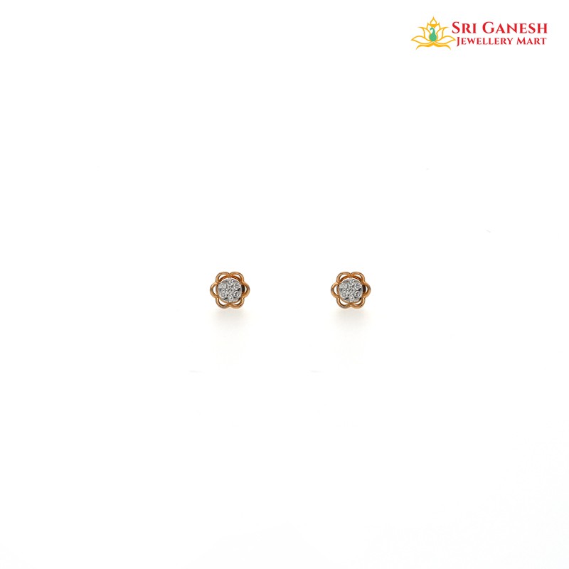 Florale Diamond Stud