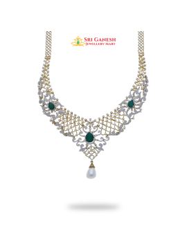 Pluie Diamond Necklace