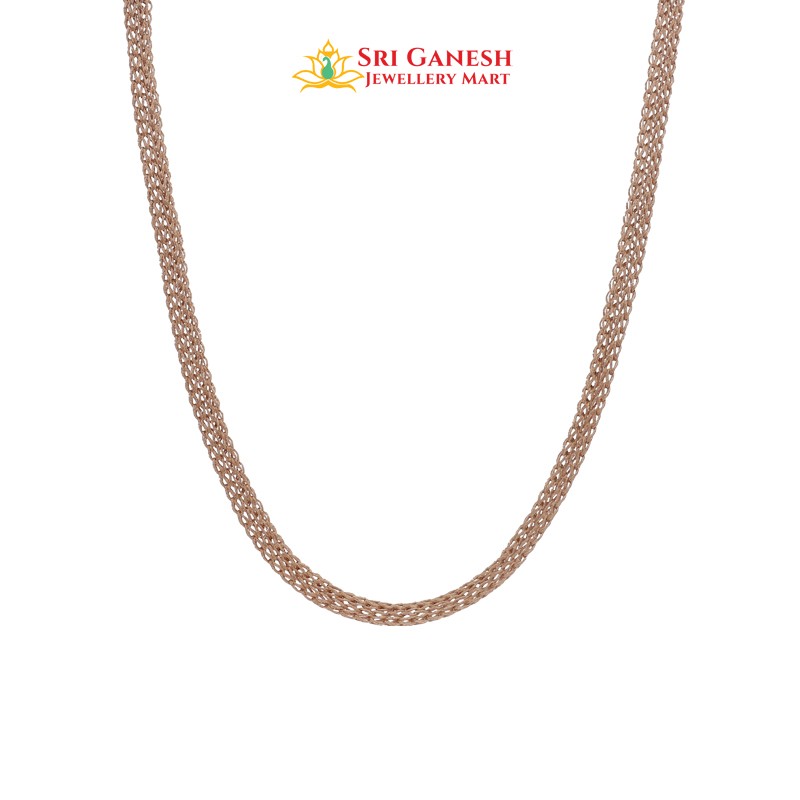 Anemone Rose Gold Chain