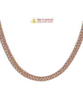 Anemone Rose Gold Chain