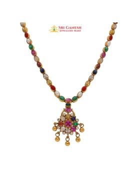 Talika Navaratna Short Necklace