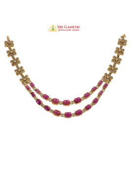 Mayuri Double layer Short Necklace