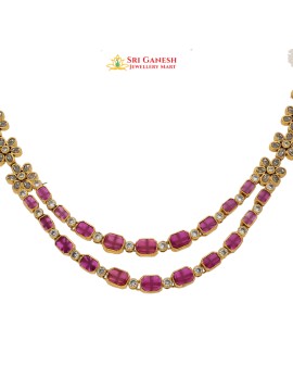 Mayuri Double layer Short Necklace