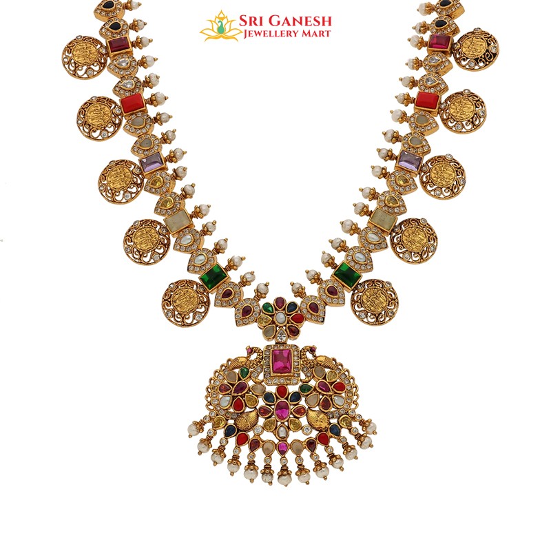 Sadhana Navartna  Necklace