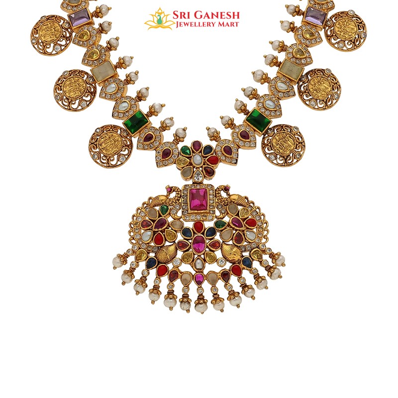 Sadhana Navartna  Necklace