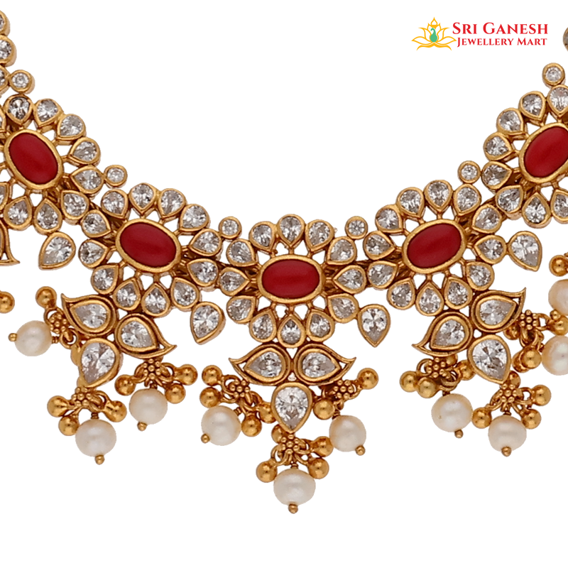 Bairavi Short Necklace