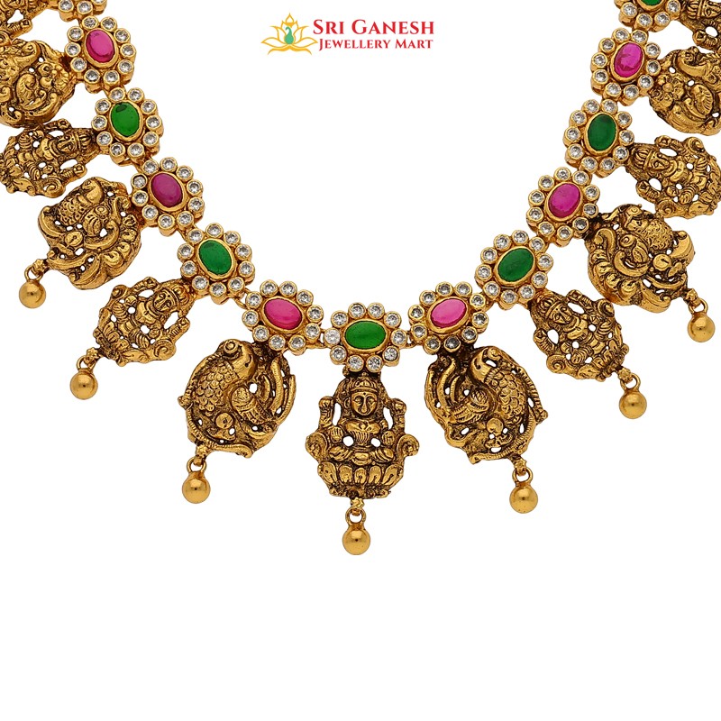 copy of Mullai Mala Short  Necklace