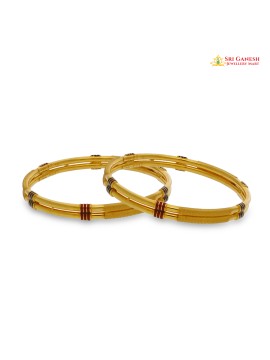 Tube Set Bangle