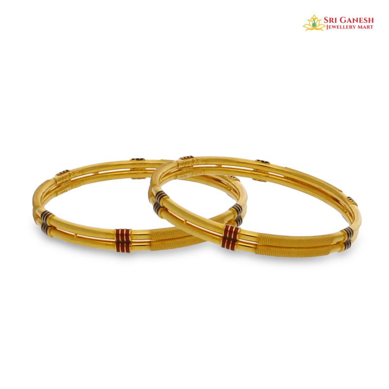 Tube Set Bangle