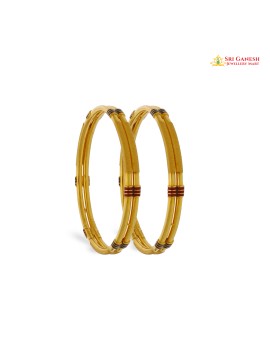 Tube Set Bangle