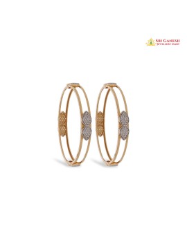 Vaso Gold Bangle