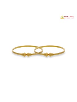 Plain Baby Gold bangle