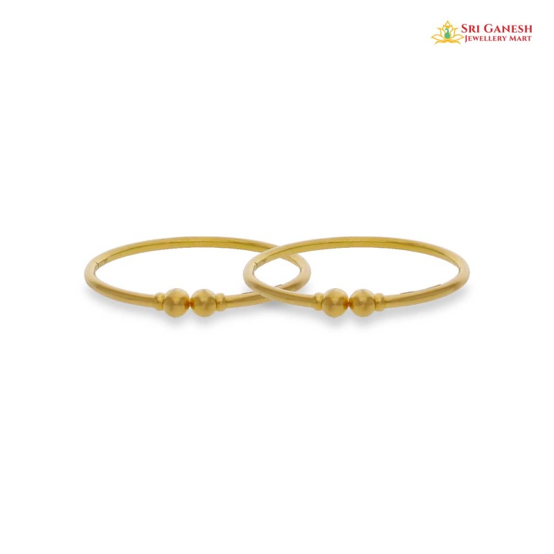 Plain Baby Gold bangle