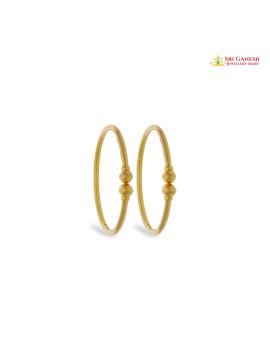 Plain Baby Gold bangle