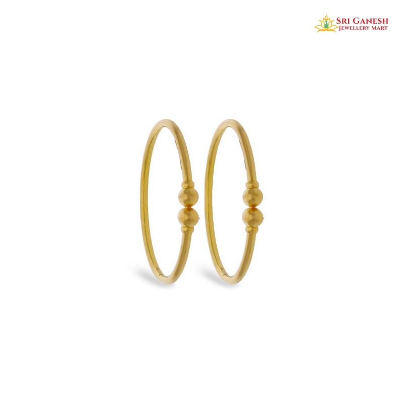 Plain Baby Gold bangle