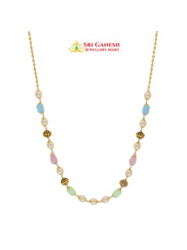 Pastel Hue Beads Chain