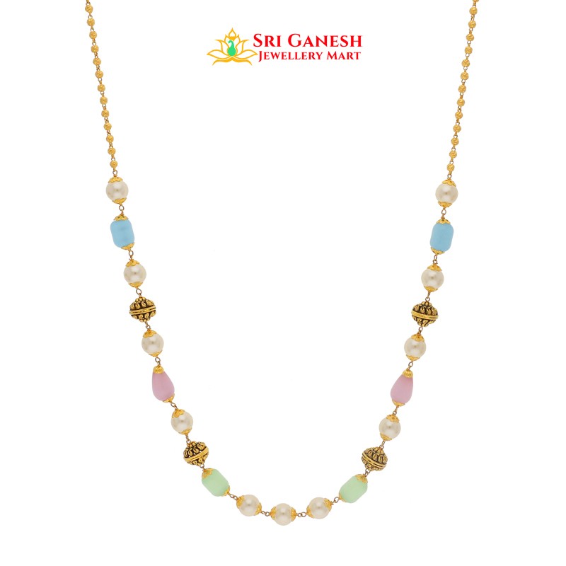 Pastel Hue Beads Chain