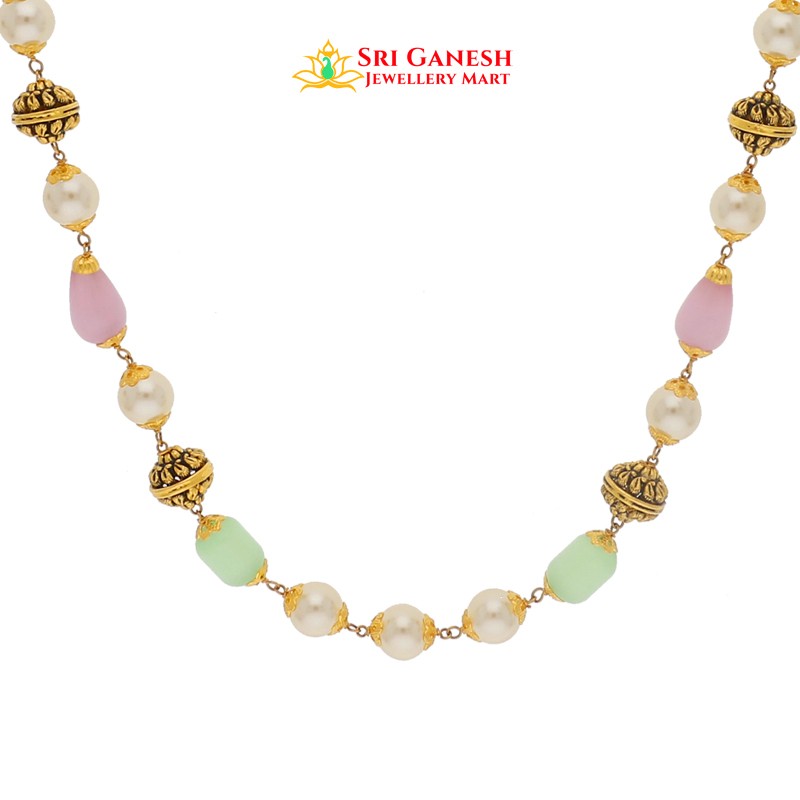 Pastel Hue Beads Chain