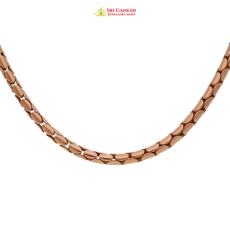 Delroy Men's Rose Gold Chain