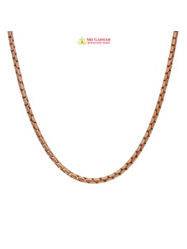 Delroy Men's Rose Gold Chain