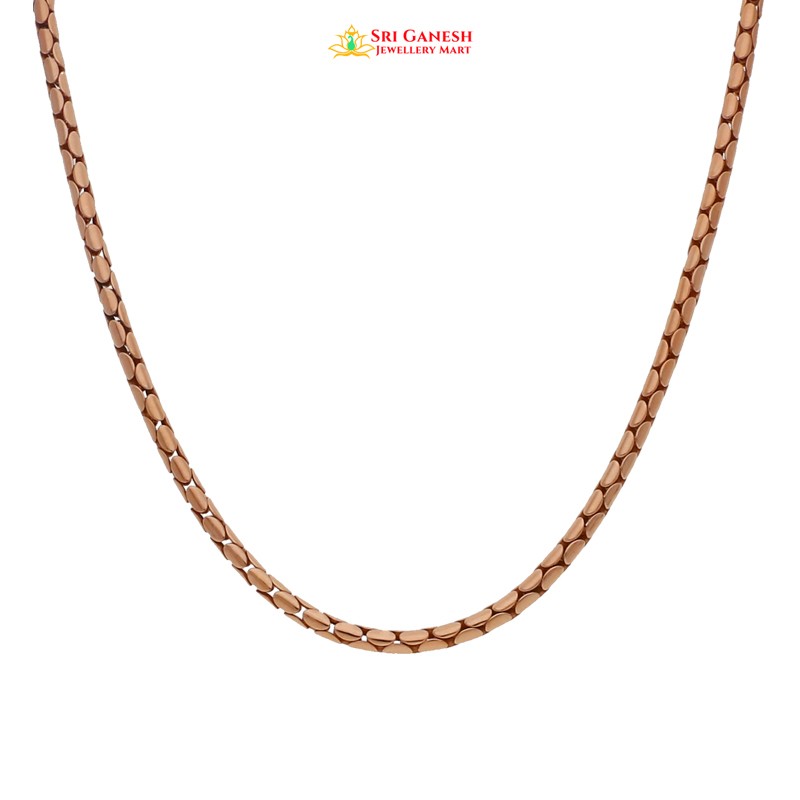 Delroy Men's Rose Gold Chain