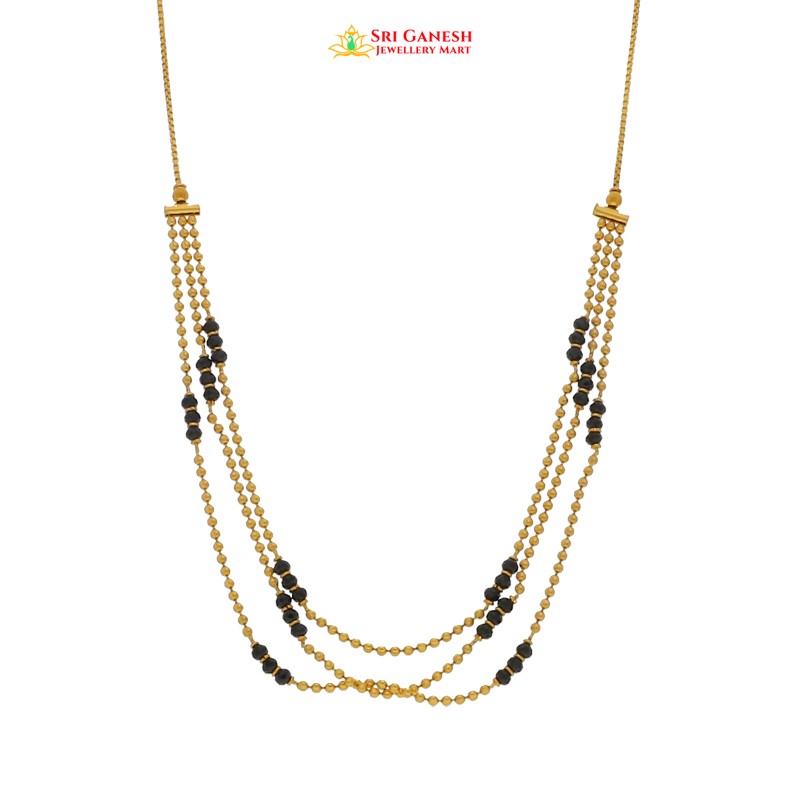 Corda Black Beads Chain