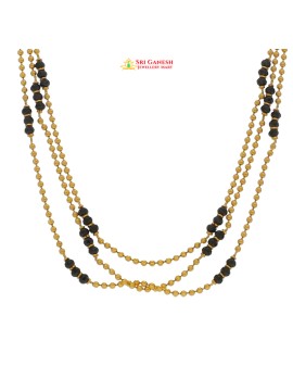 Corda Black Beads Chain