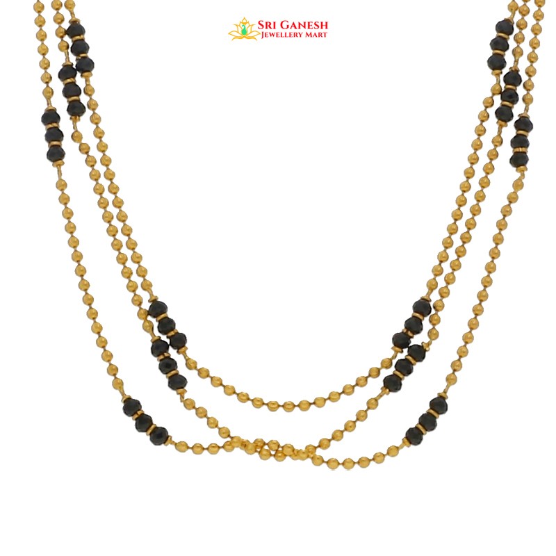 Corda Black Beads Chain