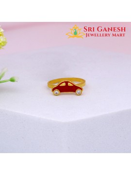 Flashy car baby ring