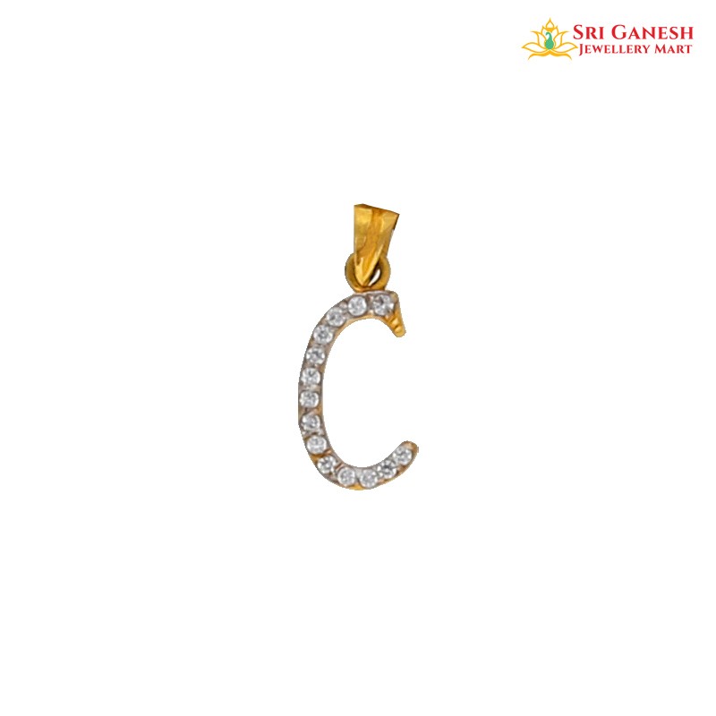 C for Charm Pendant