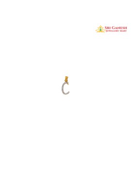 C for Charm Pendant