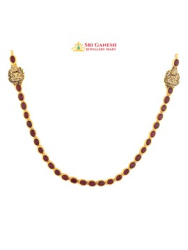 Red Burmi NaKshi Necklace