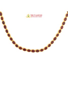 Red Burmi NaKshi Necklace