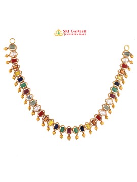 GOLD SHORT NECKLACE 8