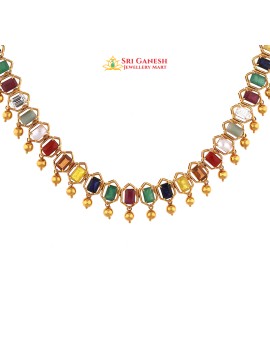 Patrat Navaratna Necklace