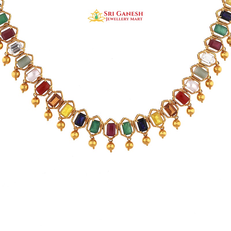 Patrat Navaratna Necklace