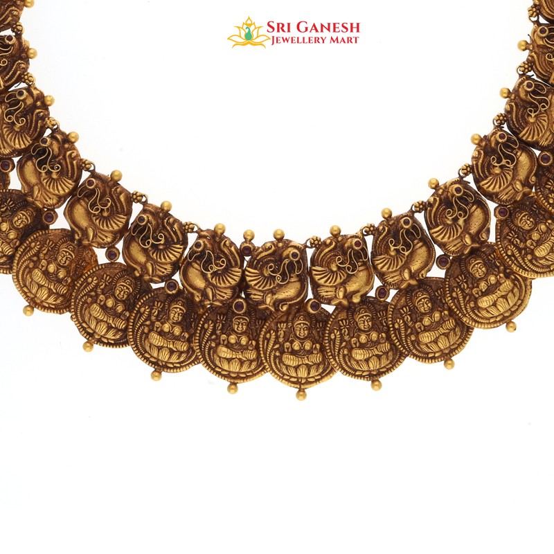 Atiki Lakshmi Annam Kasu Necklace