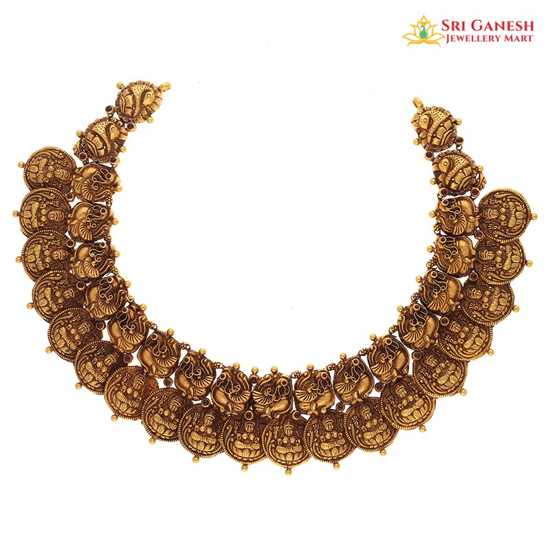 Atiki Lakshmi Annam Kasu Necklace