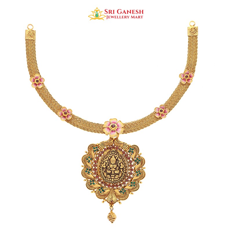 Pushpa Antique Necklace