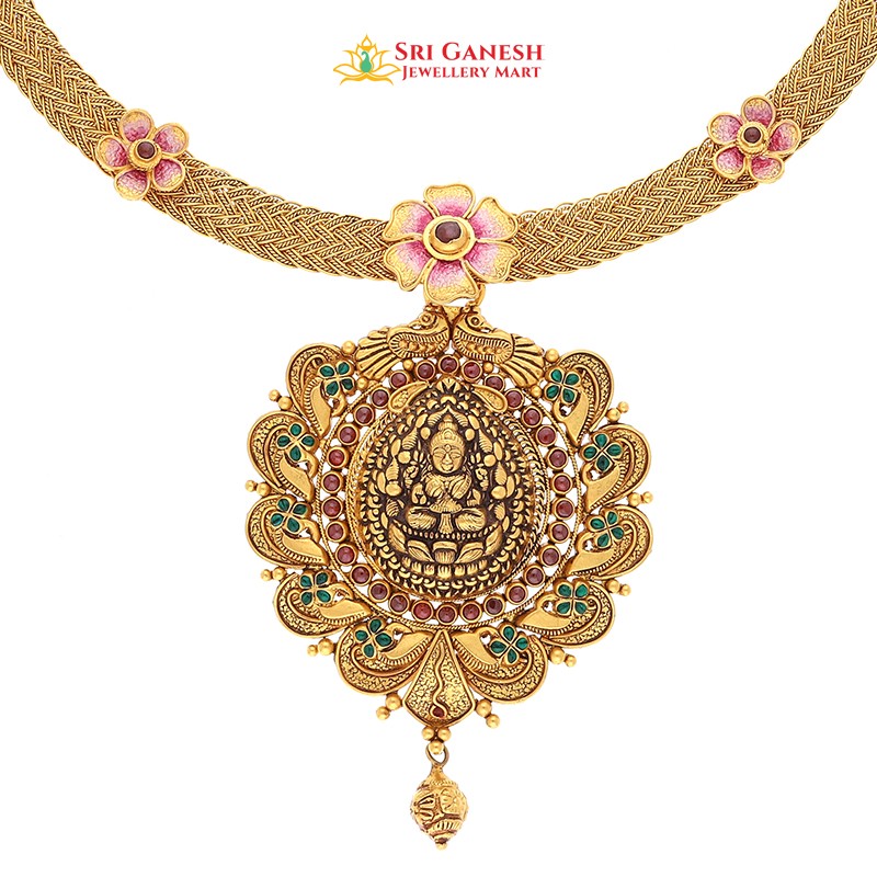 Pushpa Antique Necklace