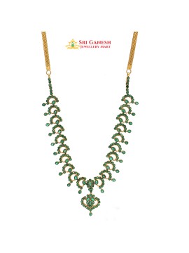 Emerald Mango Necklace