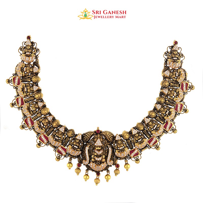 Swarovski Lakshmi antique Necklace