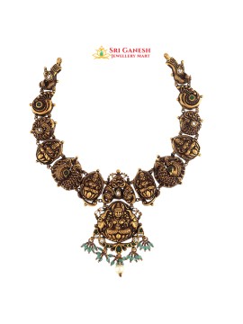 Amaris Antique Lakshmi Necklace