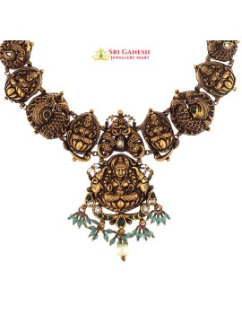 Amaris Antique Lakshmi Necklace