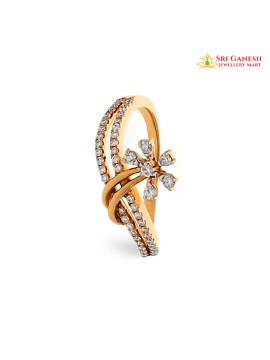 Camelia Diamond Ring