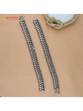 Vera Anklet(92.5 silver)