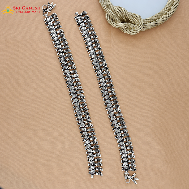 Vera Anklet(92.5 silver)