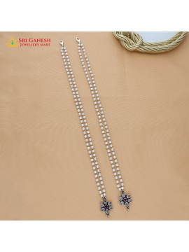 Clara Anklet(92.5 silver)