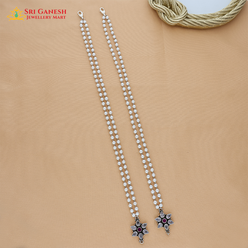 Clara Anklet(92.5 silver)