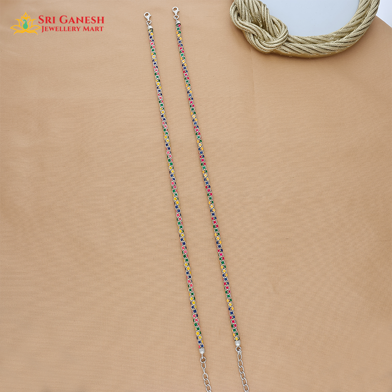 Nora Anklet(92.5 silver)